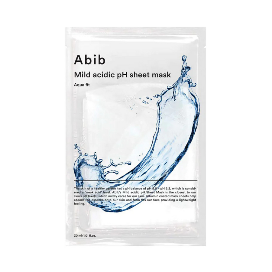 Abib Mild Acidic pH Sheet Mask Aqua Fit veido kaukė