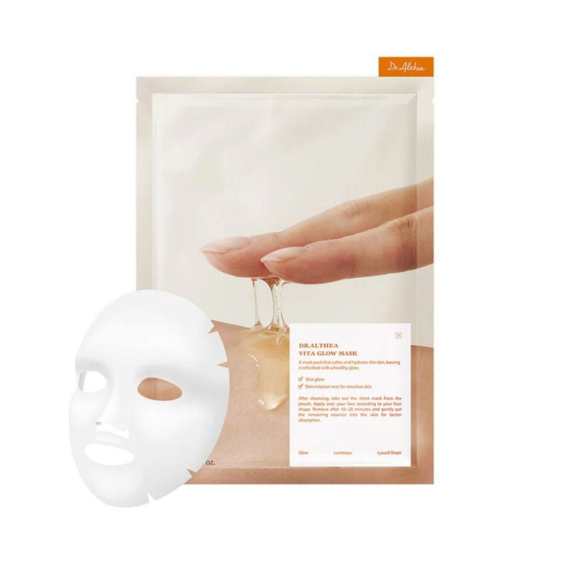 DR.ALTHEA Vita Glow Mask lakštinė veido kaukė