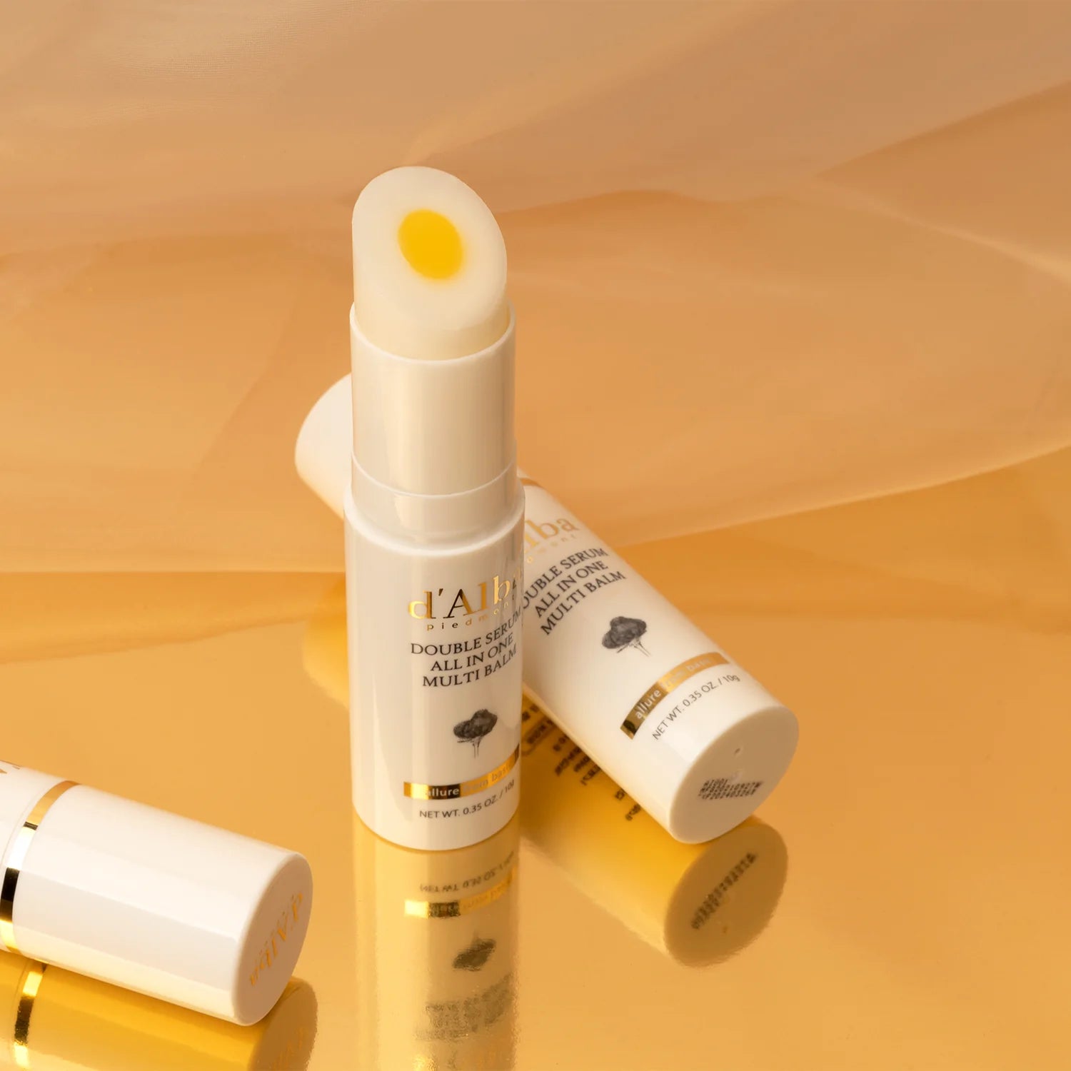 D'ALBA Double Serum All In One Multi Balm pieštukinis veido balzamas