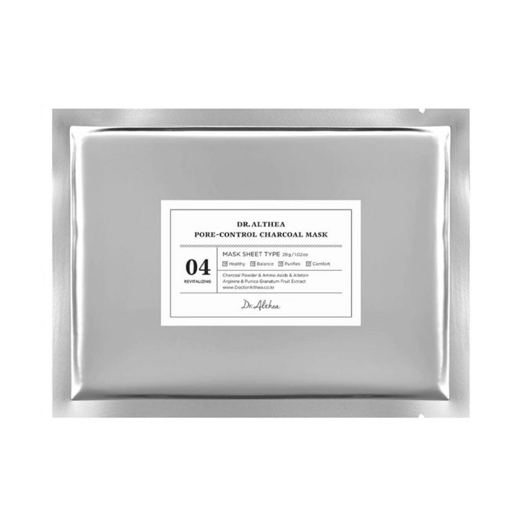 Dr.Althea Pore-Control Charcoal Mask lakštinė kaukė su anglimi