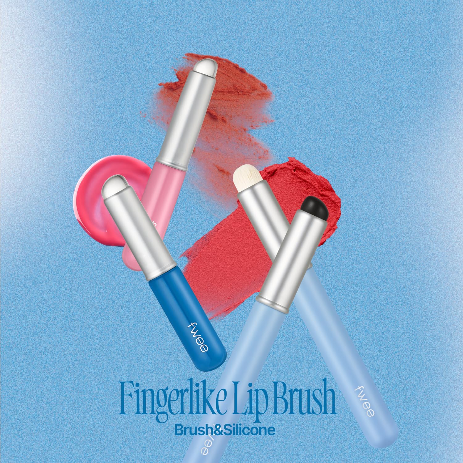 FWEE Fingerlike Silicone Lip Brush Mini silikoninis lūpų teptukas