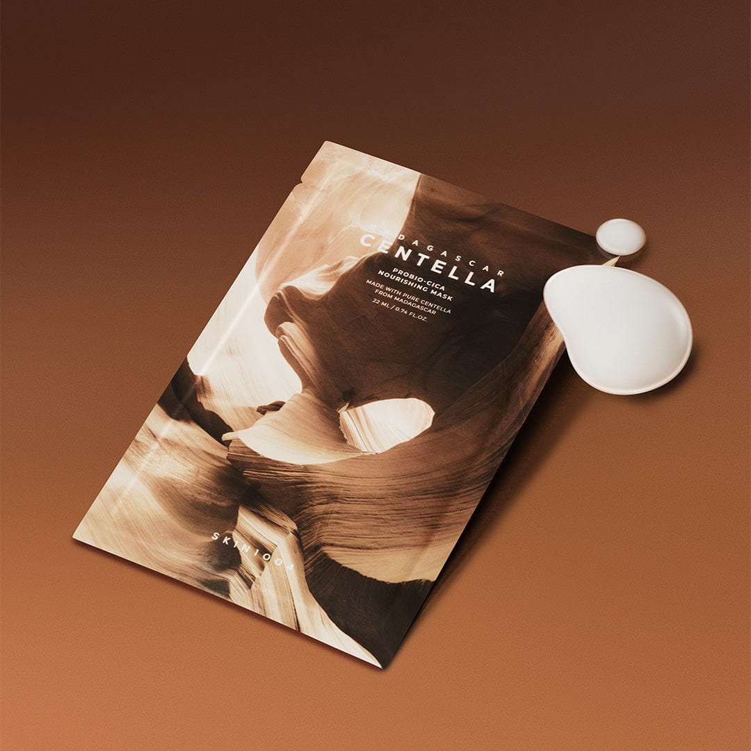 SKIN1004 Madagascar Centella Probio-Cica Nourishing Mask lakštinė veido kaukė