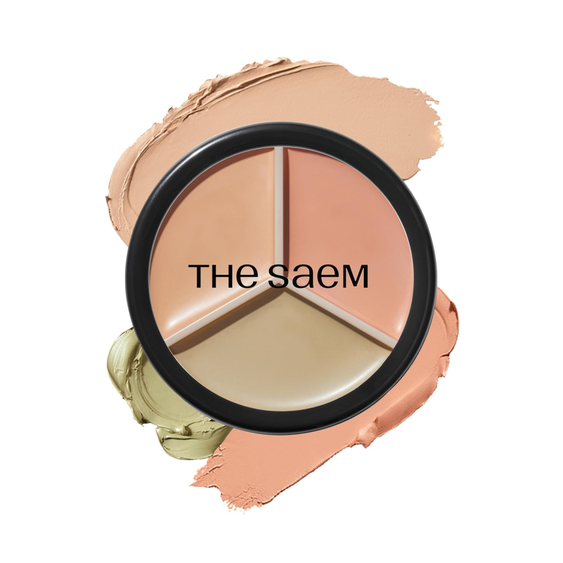 THE SAEM Cover Perfection Triple Pot Concealer maskuoklis (skirtingų rūšių)