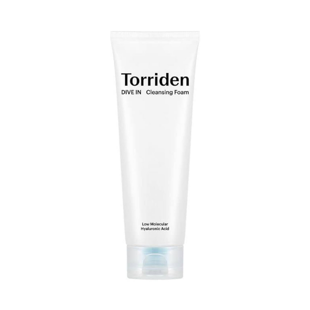 Torriden DIVE-IN Low Molecular Hyaluronic Acid Cleansing Foam valomosios veido putos