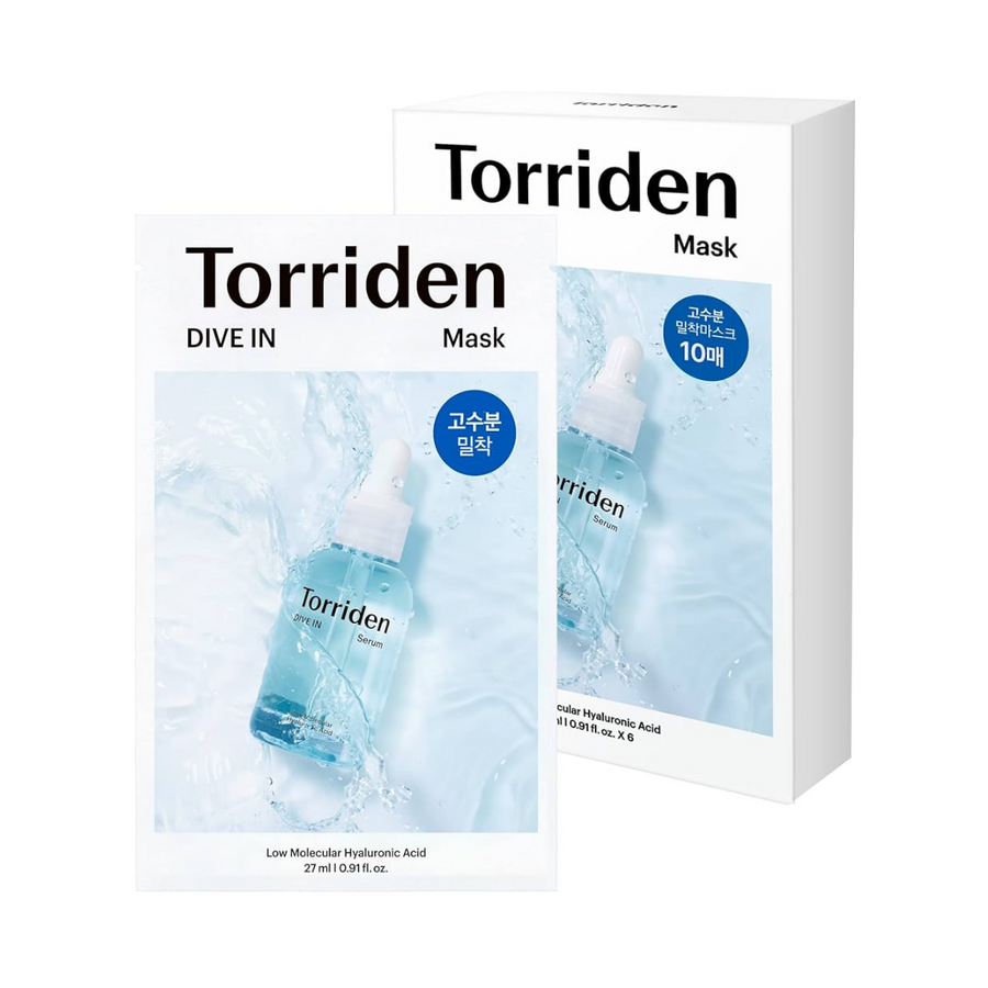 Torriden DIVE-IN Low Molecule Hyaluronic Acid Mask veido kaukė