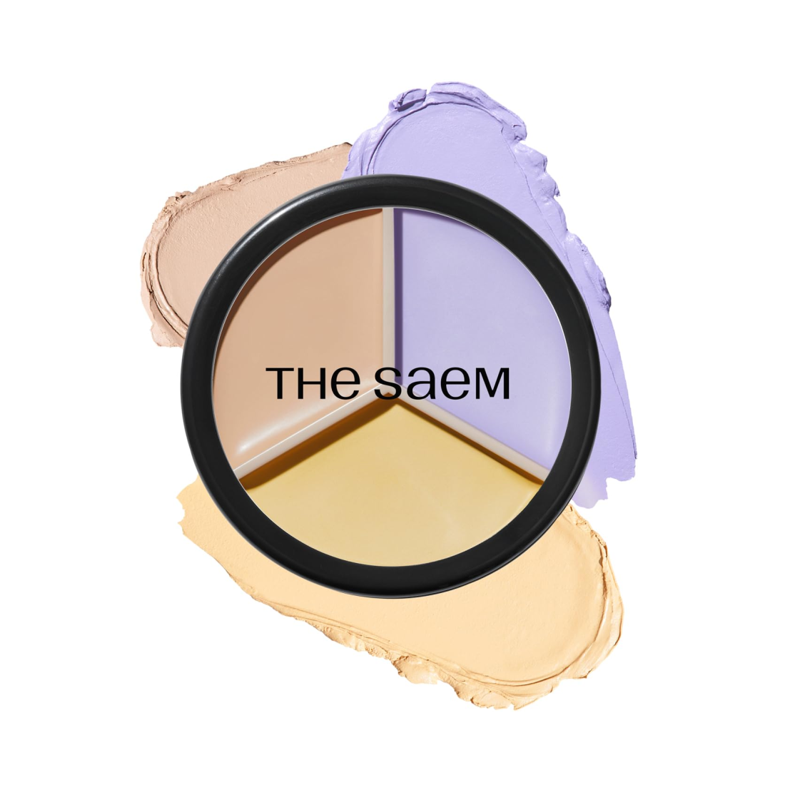 THE SAEM Cover Perfection Triple Pot Concealer maskuoklis (skirtingų rūšių)