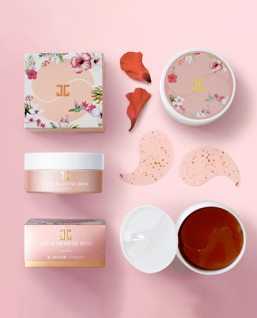 JAYJUN Roselle Tea Eye Gel Patch paakių pagalvėlės