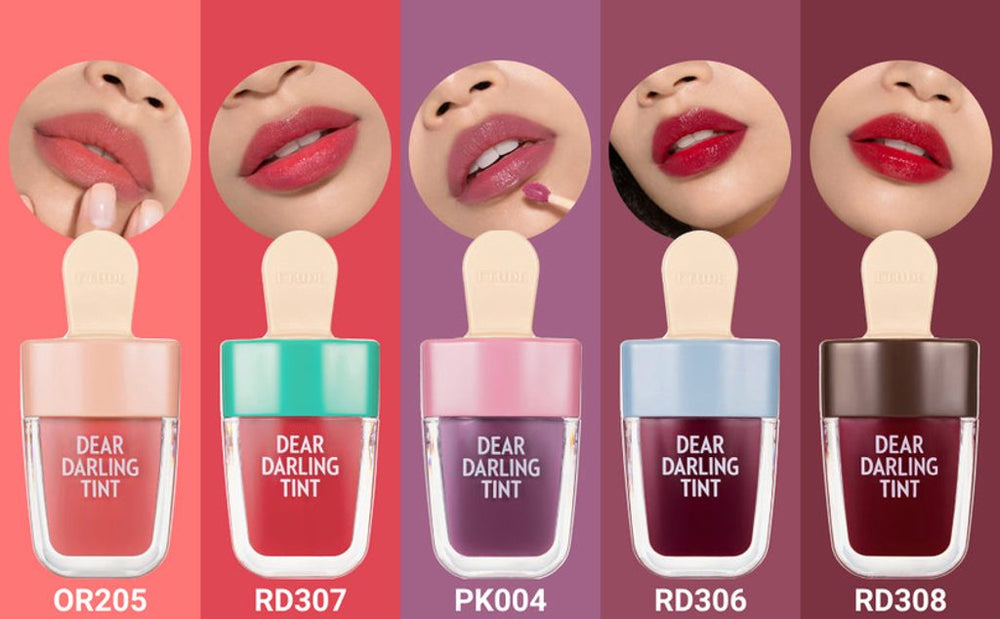 ETUDE Dear Darling Water Gel Tint lūpų tintas (5 skirtingų spalvų)