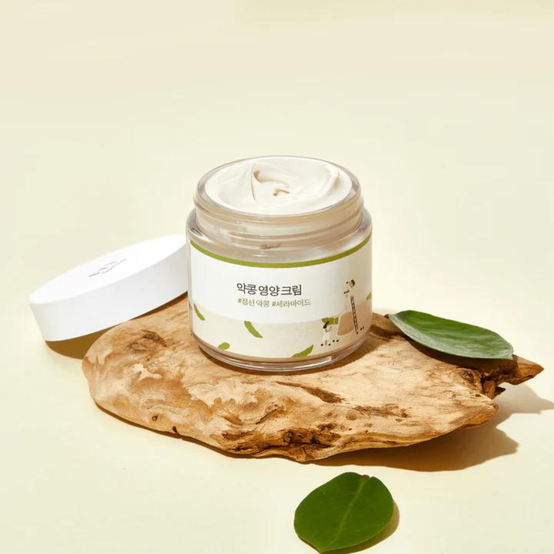 ROUND LAB Soy Bean Nourishing Cream veido kremas