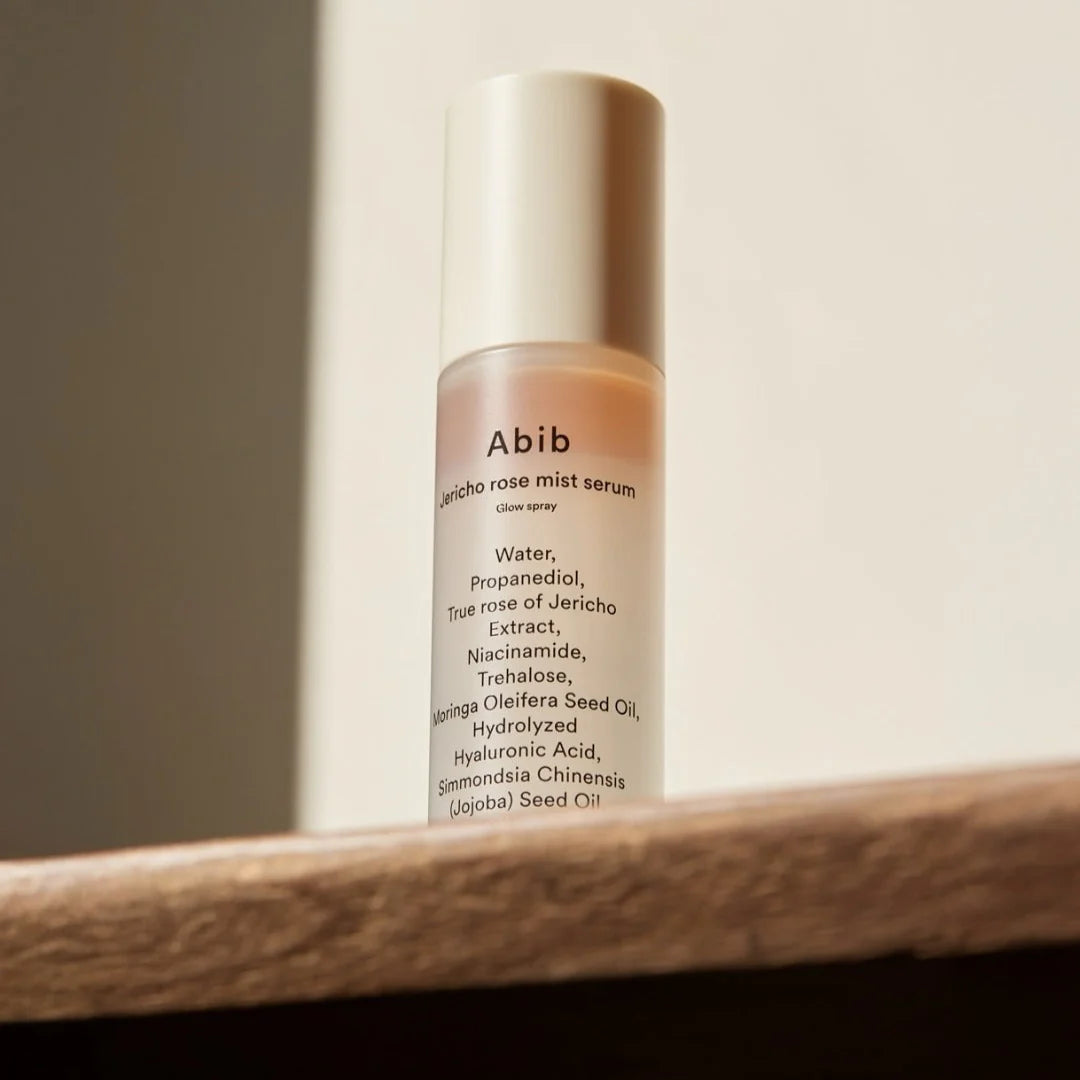 ABIB Jericho Rose Mist Serum Glow Spray purškiamas veido serumas