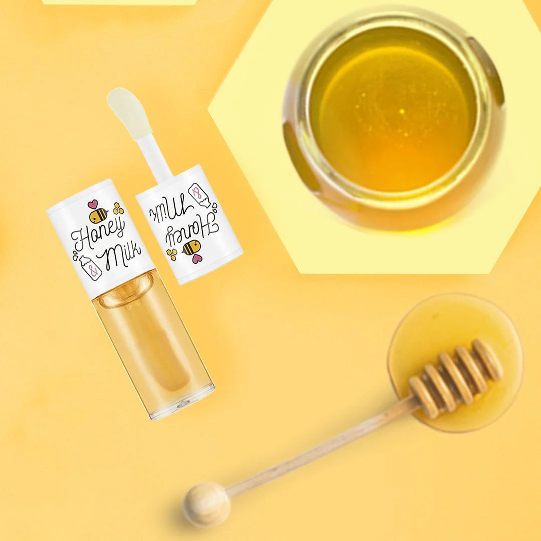 APIEU Honey &amp; Milk Lip Oil lūpų aliejus