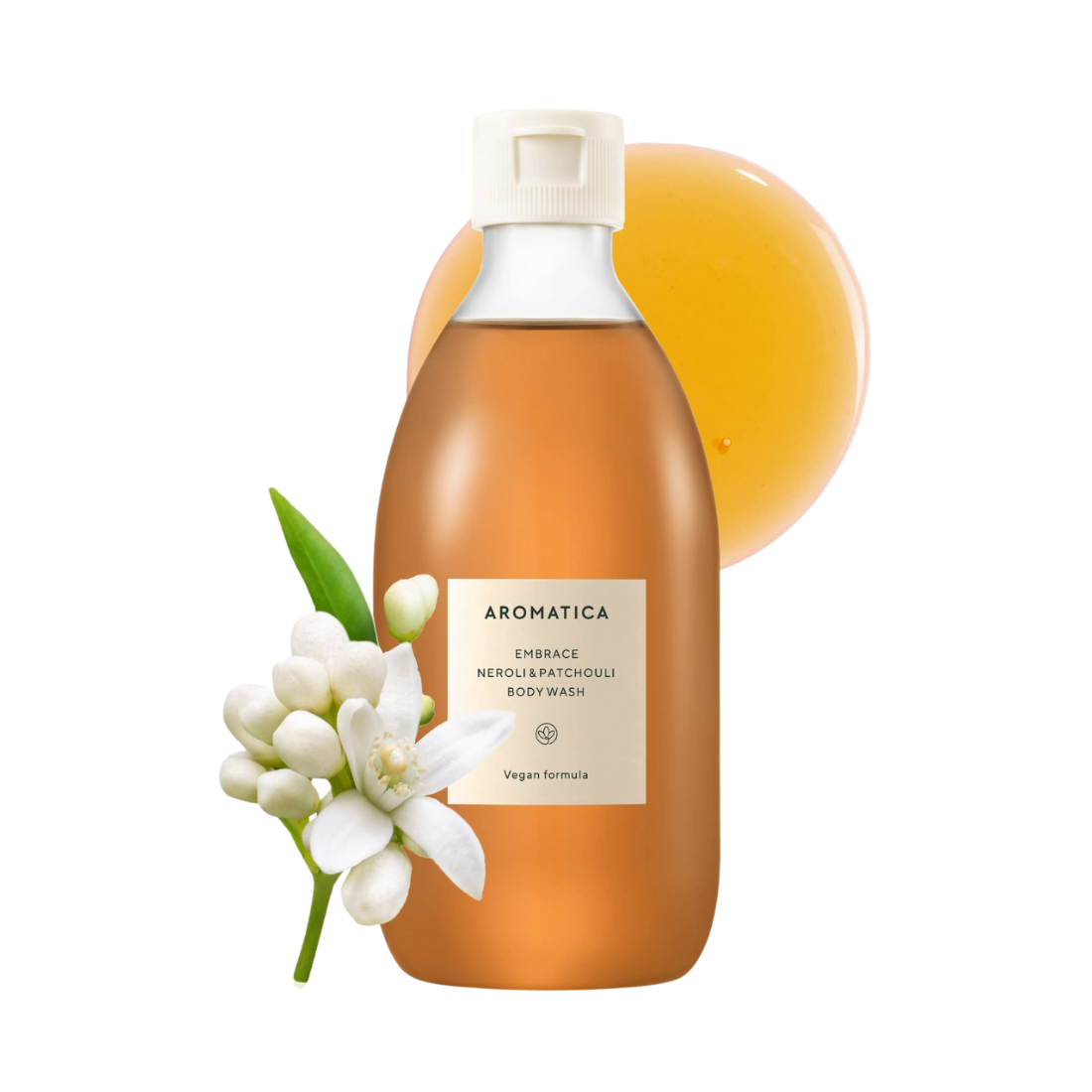 AROMATICA Embrace Body Wash Neroli &amp; Patchouli kūno prausiklis