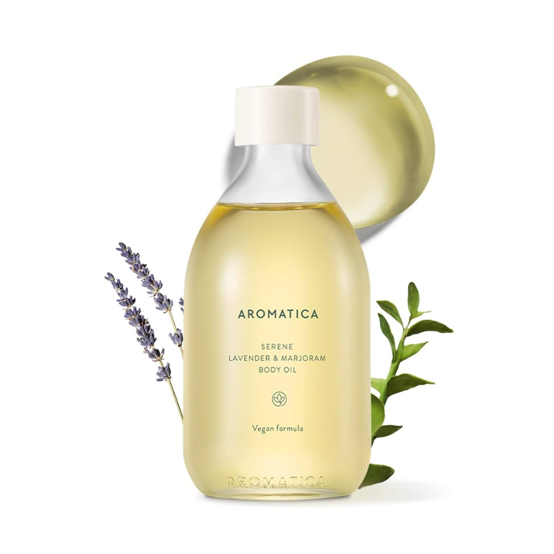 AROMATICA Serene Body Oil Lavender &amp; Marjoram kūno aliejus