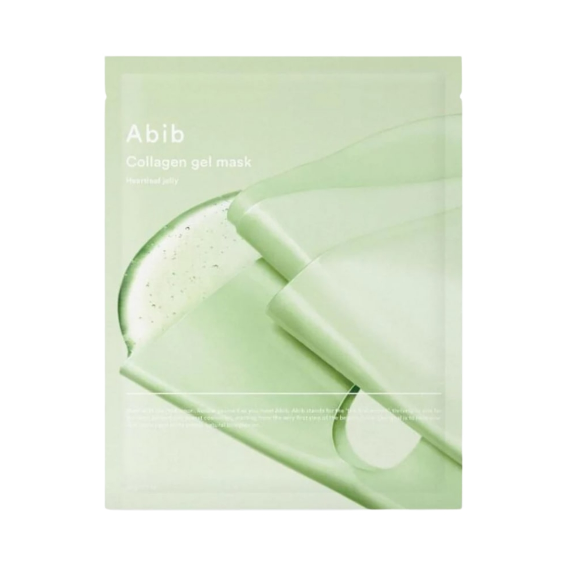 Abib Collagen Gel Mask Heartleaf hidrogelinė veido kaukė