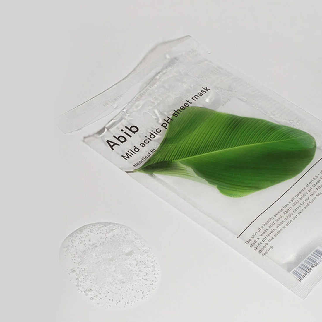 Abib Mild Acidic pH Sheet Mask Heartleaf Fit veido kaukė