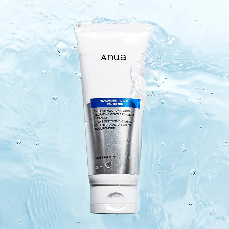 Anua 8 Hyaluronic Acid Hydrating Gentle Foaming Cleanser veido prausiklis