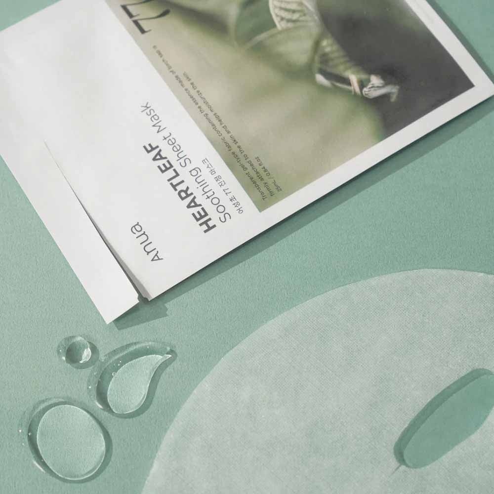 Anua Heartleaf 77% Soothing Sheet Mask lakštinė veido kaukė