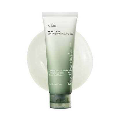 Anua Heartleaf LHA Moisture Peeling Gel veido pilingas