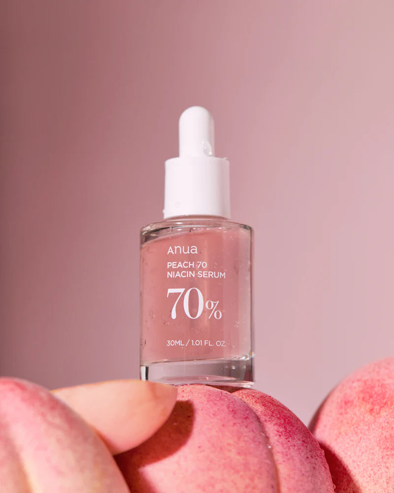 Anua Peach 70 Niacin Serum veido serumas