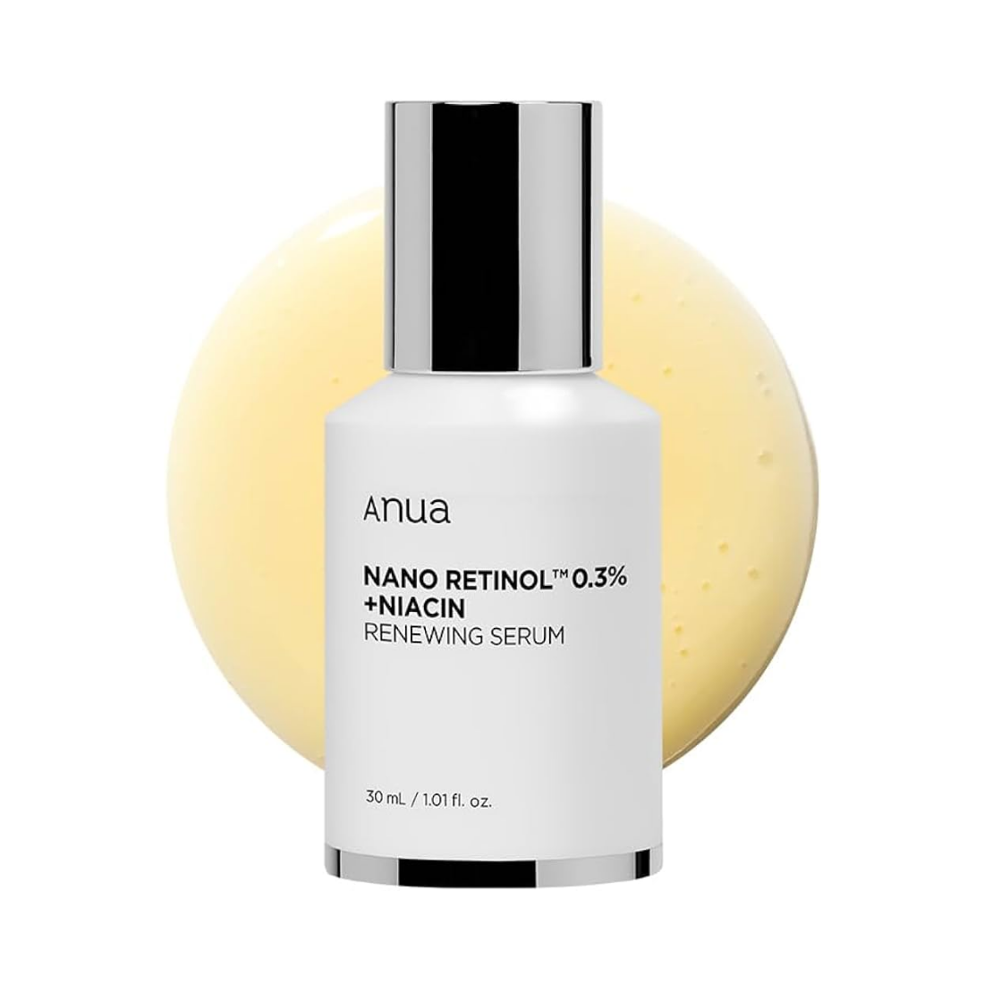 Anua Retinol 0.3% + Niacin Renewing Serum veido serumas