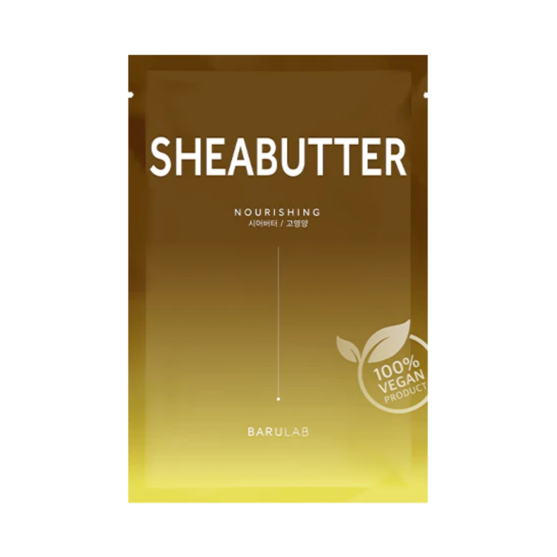 BARULAB The Clean Vegan SHEABUTTER Mask lakštinė veido kaukė