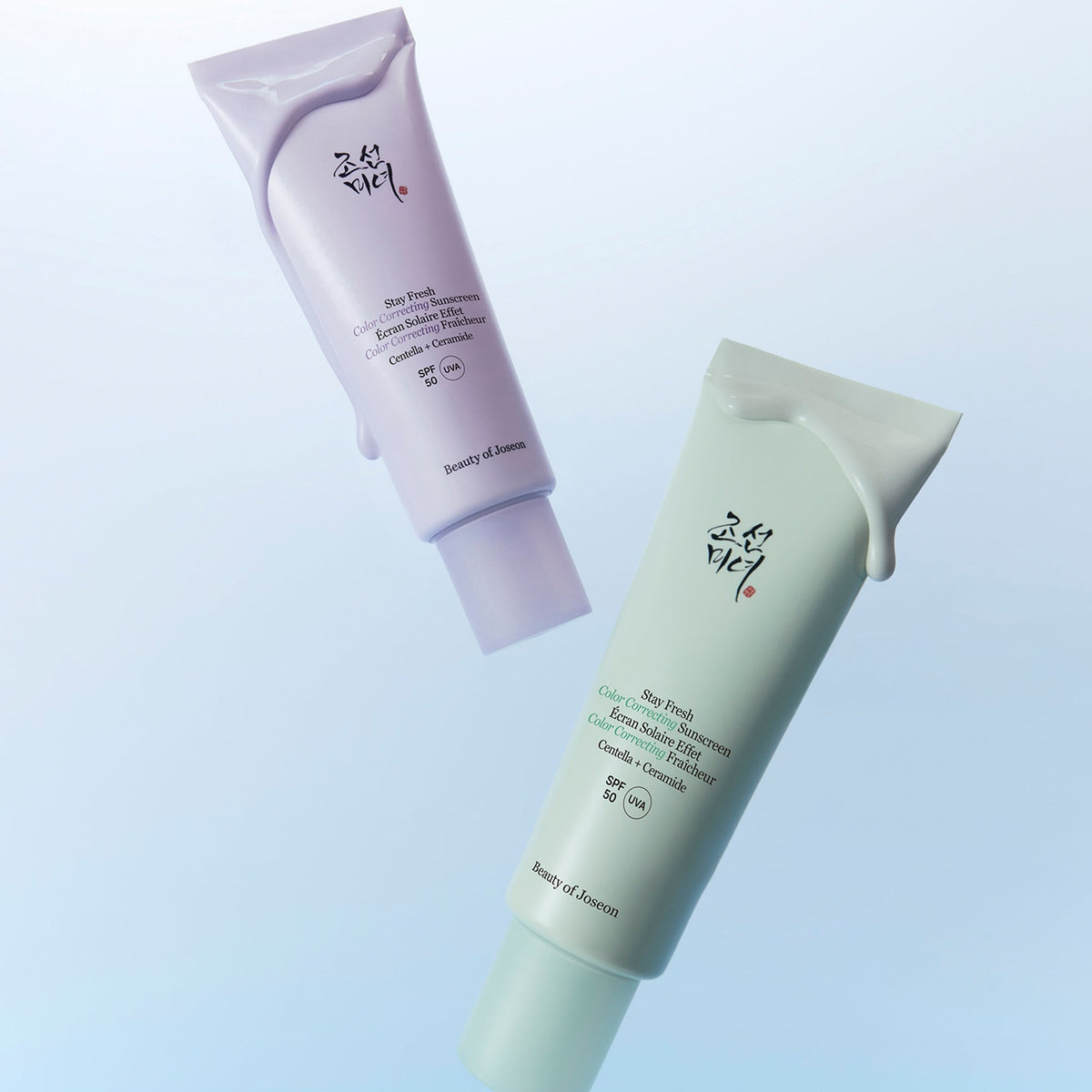 BEAUTY OF JOSEON Stay Fresh Color Correcting Sunscreen apsauga nuo saulės su spalva