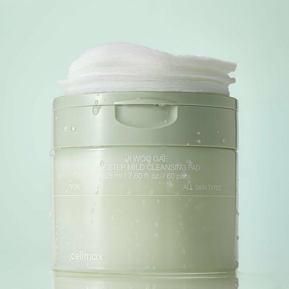 CELIMAX One Step Mild Cleansing Pad valomieji veido padeliai