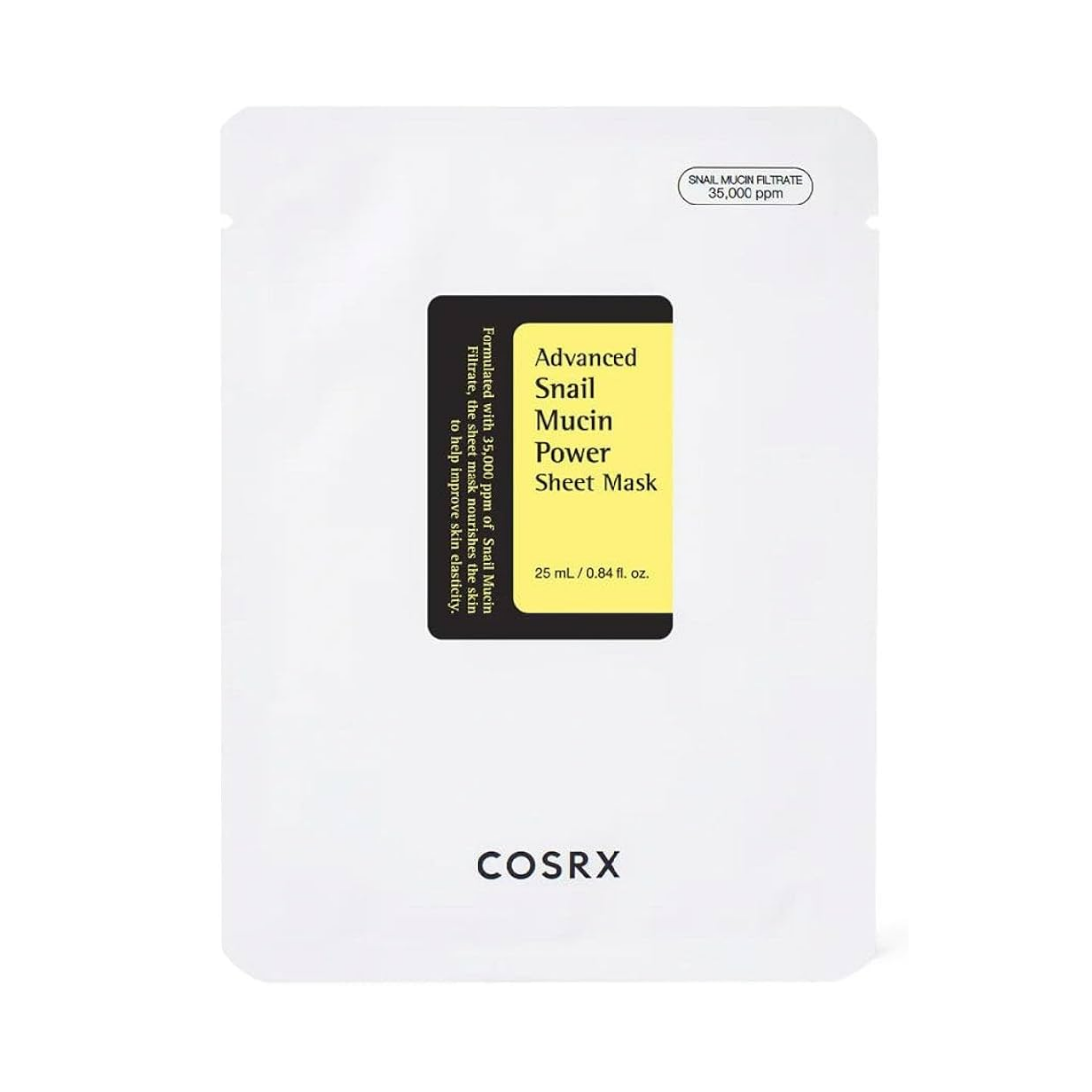 COSRX Advanced Snail Mucin Power Sheet Mask veido kaukė