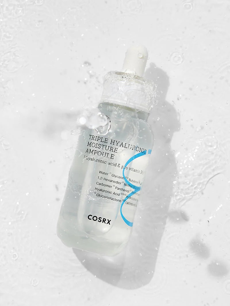 COSRX Hydrium Triple Hyaluronic Moisture Ampoule drėkinantis serumas