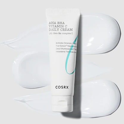 COSRX Refresh AHA BHA Vitamin C Daily Cream veido kremas