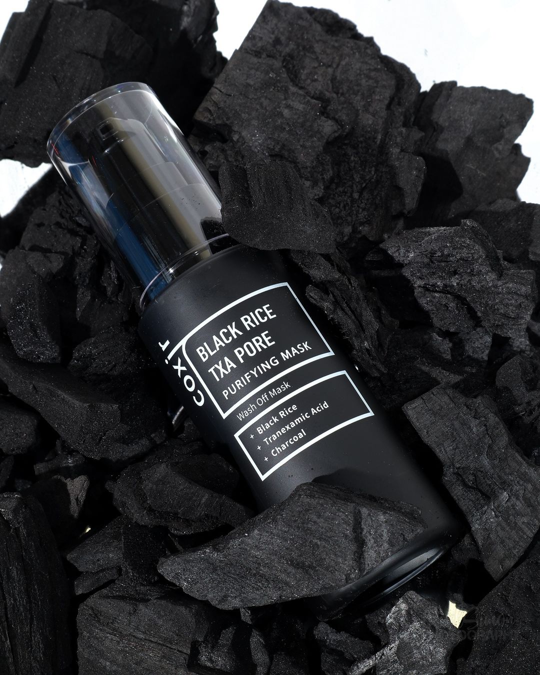 COXIR Black Rice TXA Pore Mask veido kaukė