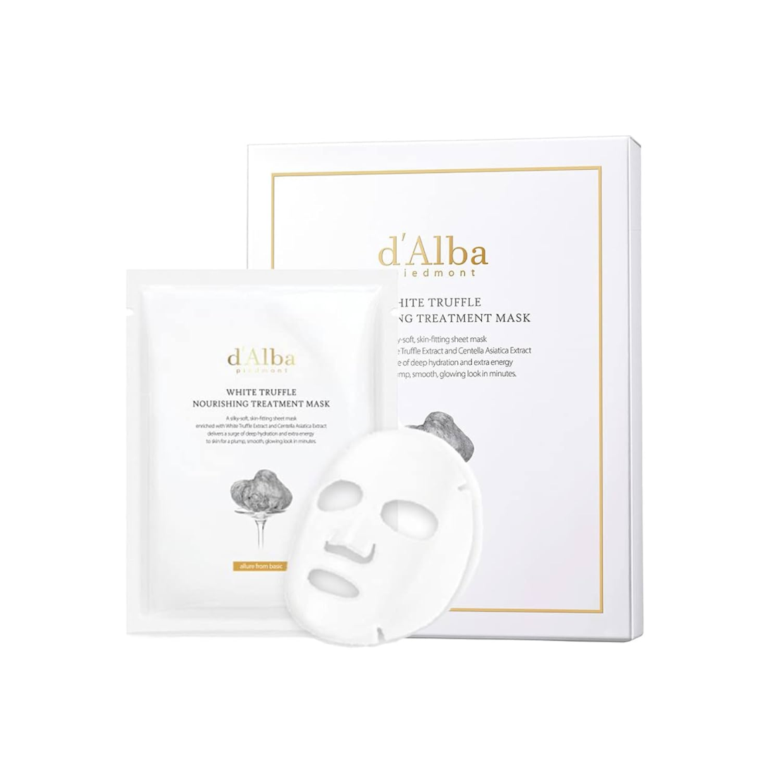 DALBA White Truffle Nourishing Treatment Mask lakštinė veido kaukė