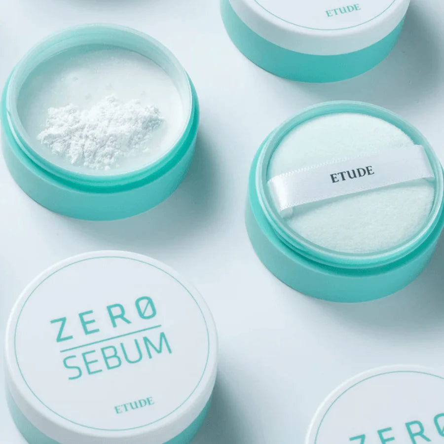 ETUDE Zero Sebum Drying Powder sebumą sugerianti pudra