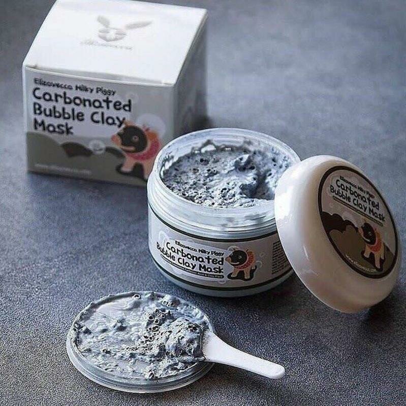 Elizavecca Milky Piggy Carbonated Bubble Clay Bubble Mask veido kaukė