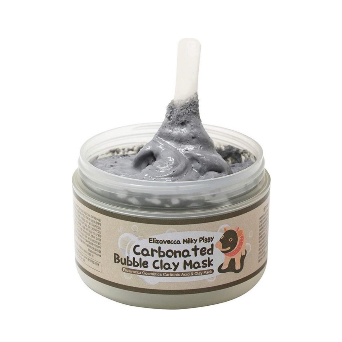 Elizavecca Milky Piggy Carbonated Bubble Clay Bubble Mask veido kaukė