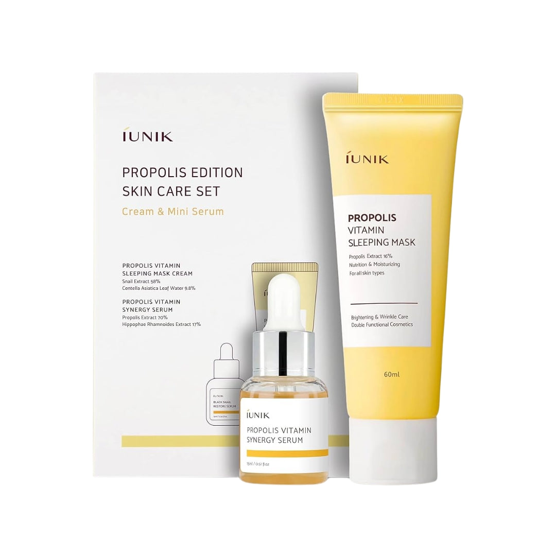 iUNIK SET Propolis Edition Skincare rinkinys