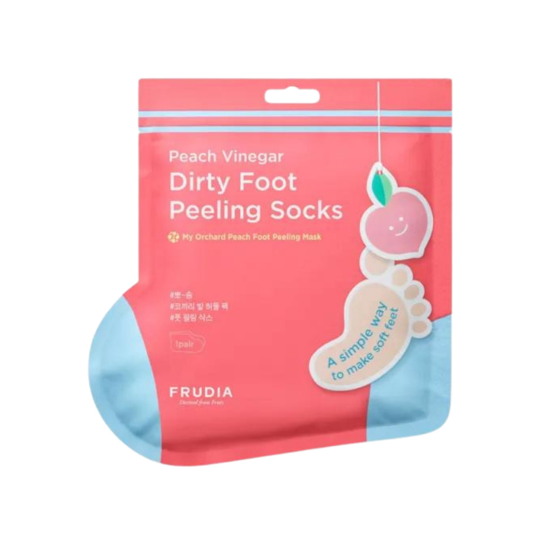 FRUDIA My Orchard Peach Foot Peeling Mask šveičiamoji pėdų kaukė