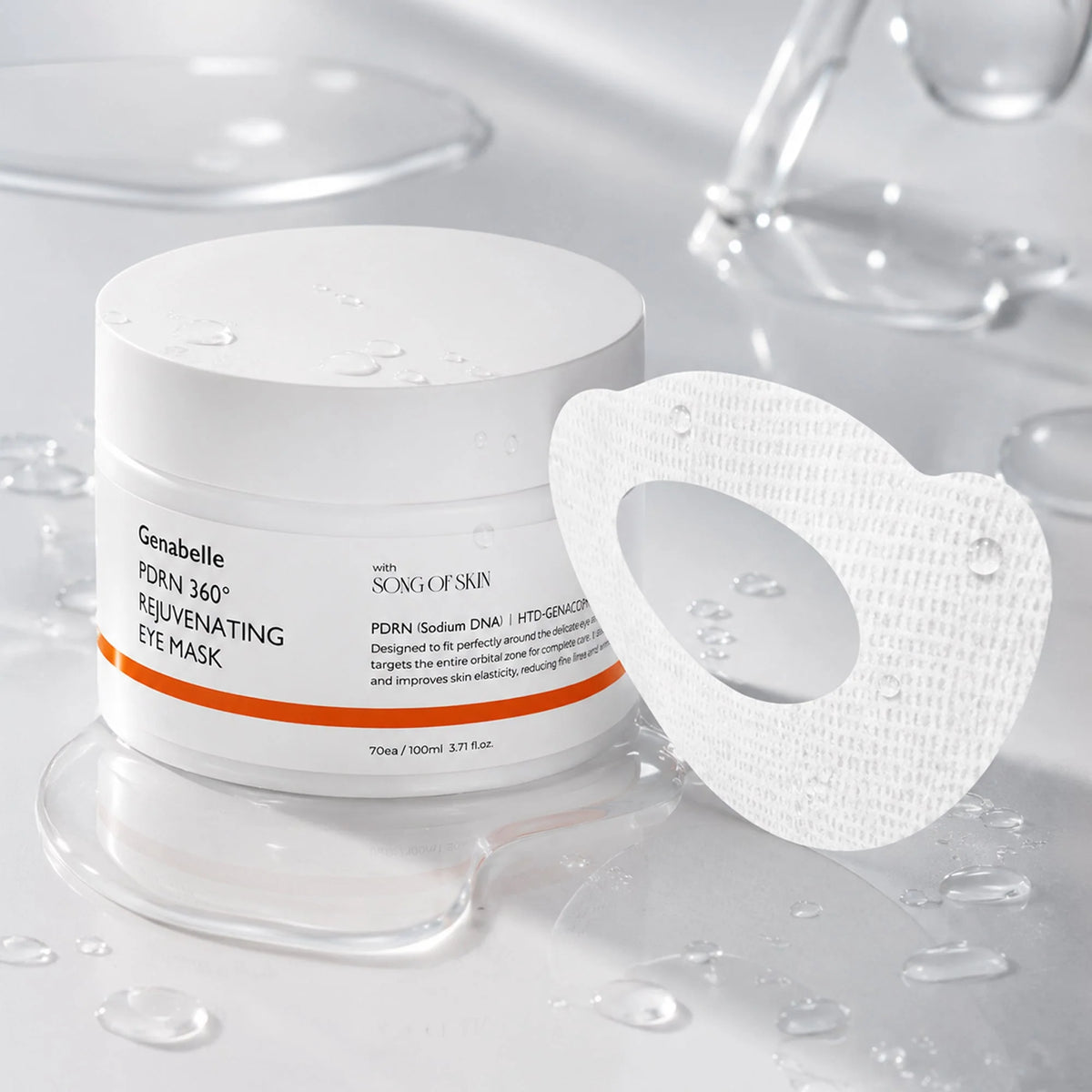 GENABELLE PDRN 360° Rejuvenating Eye Mask paakių pagalvėlės