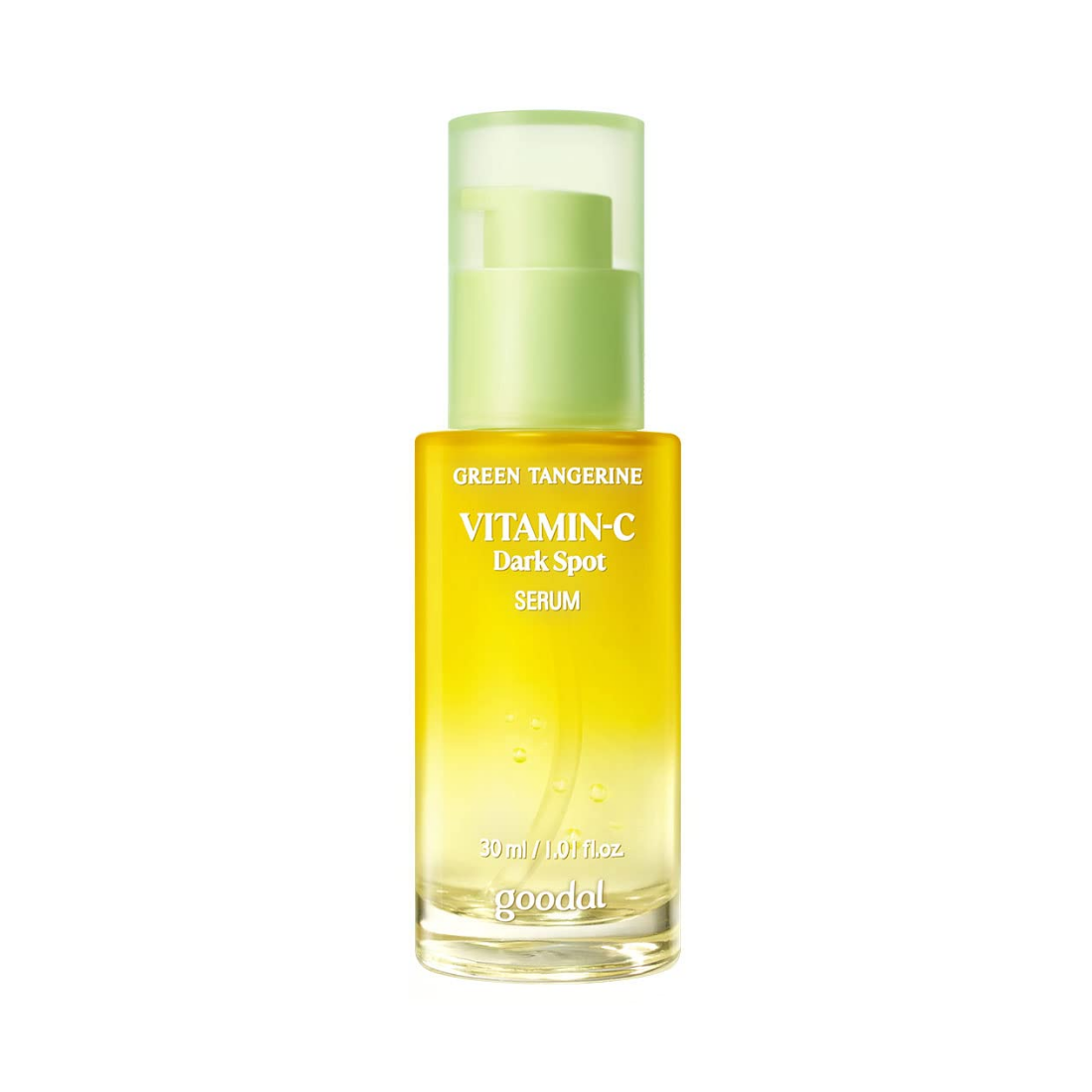 GOODAL Green Tangerine Vita C Dark Spot Serum šviesinantis odos serumas