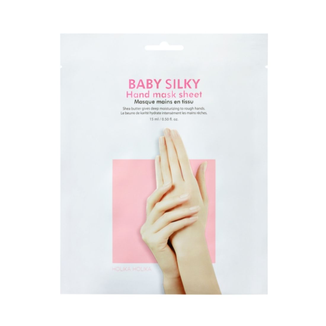 HOLIKA HOLIKA Baby Silky Hand Mask Sheet Rankų kaukė