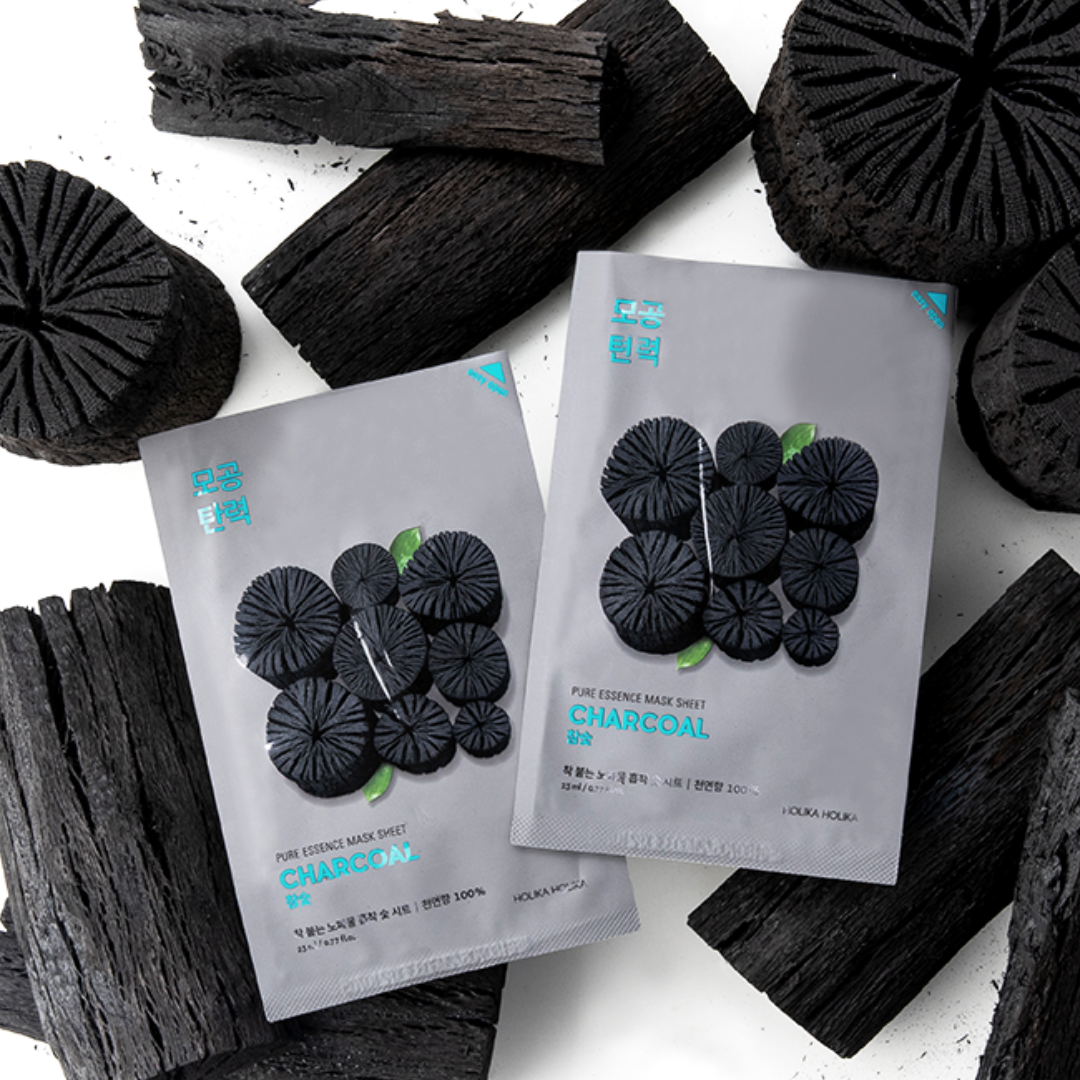 HOLIKA HOLIKA Lakštinė veido kaukė CHARCOAL