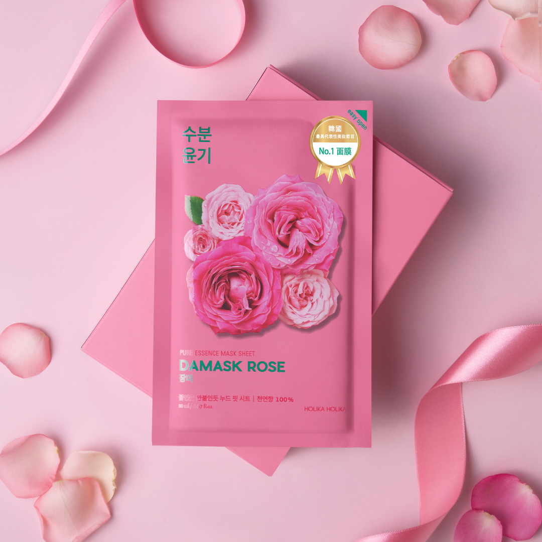 HOLIKA HOLIKA Lakštinė veido kaukė ROSE