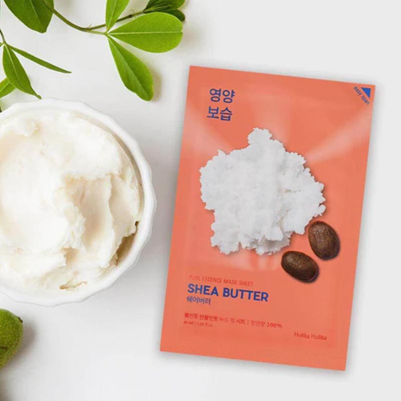 HOLIKA HOLIKA Lakštinė veido kaukė SHEA BUTTER