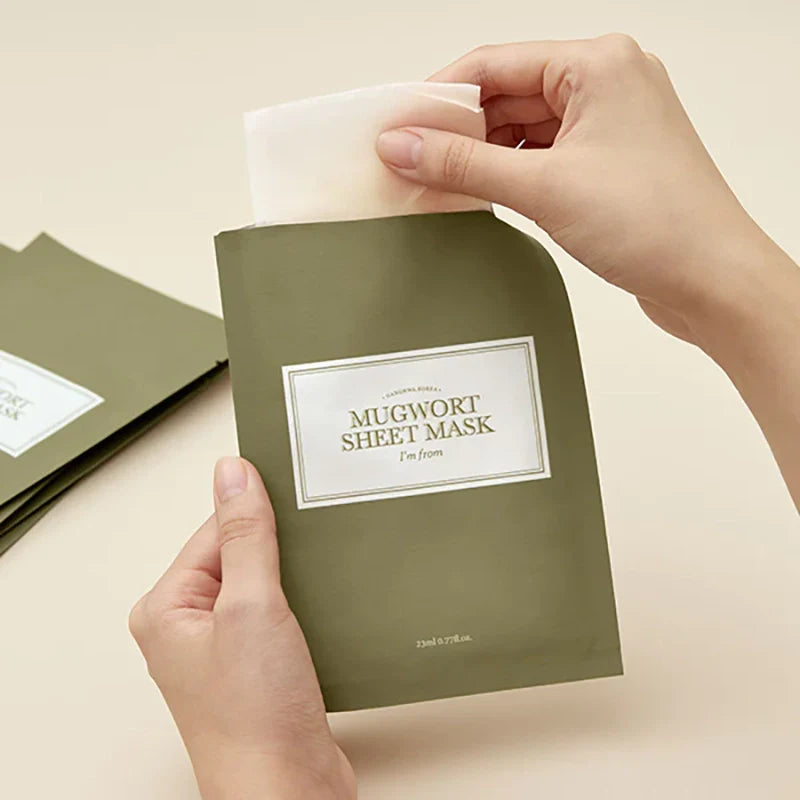 I'm from Mugwort Sheet Mask lakštinė veido kaukė
