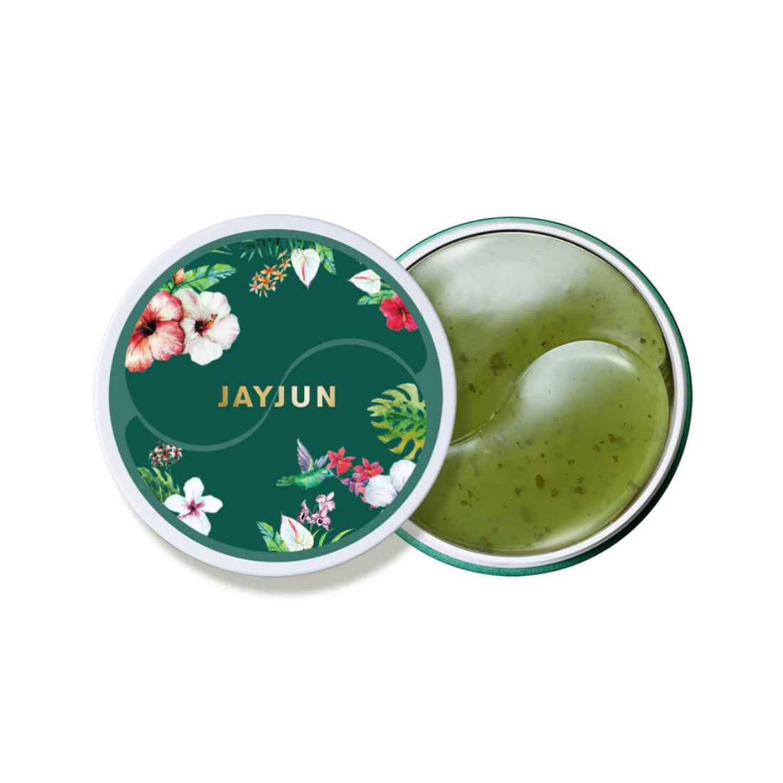 JAYJUN Green Tea Eye Gel Patch paakių pagalvėlės