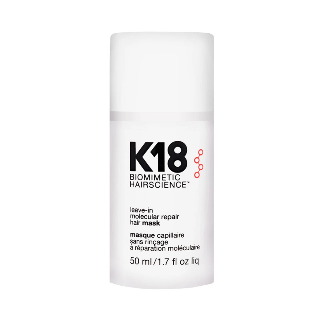 K18 kaukė Leave-in Molecular Repair Hair Mask plaukų kaukė