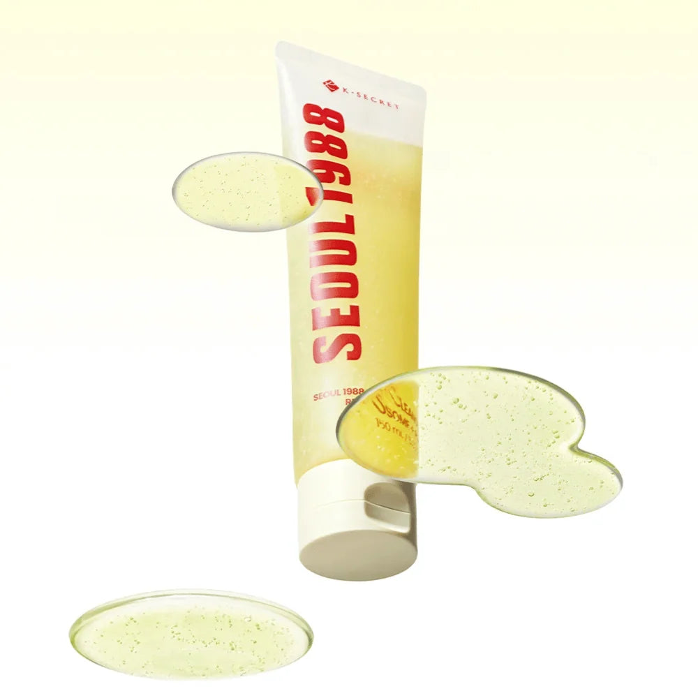 KSECRET SEOUL 1988 Daily Gel Cleanser : Retinal Liposome + Pear veido prausiklis