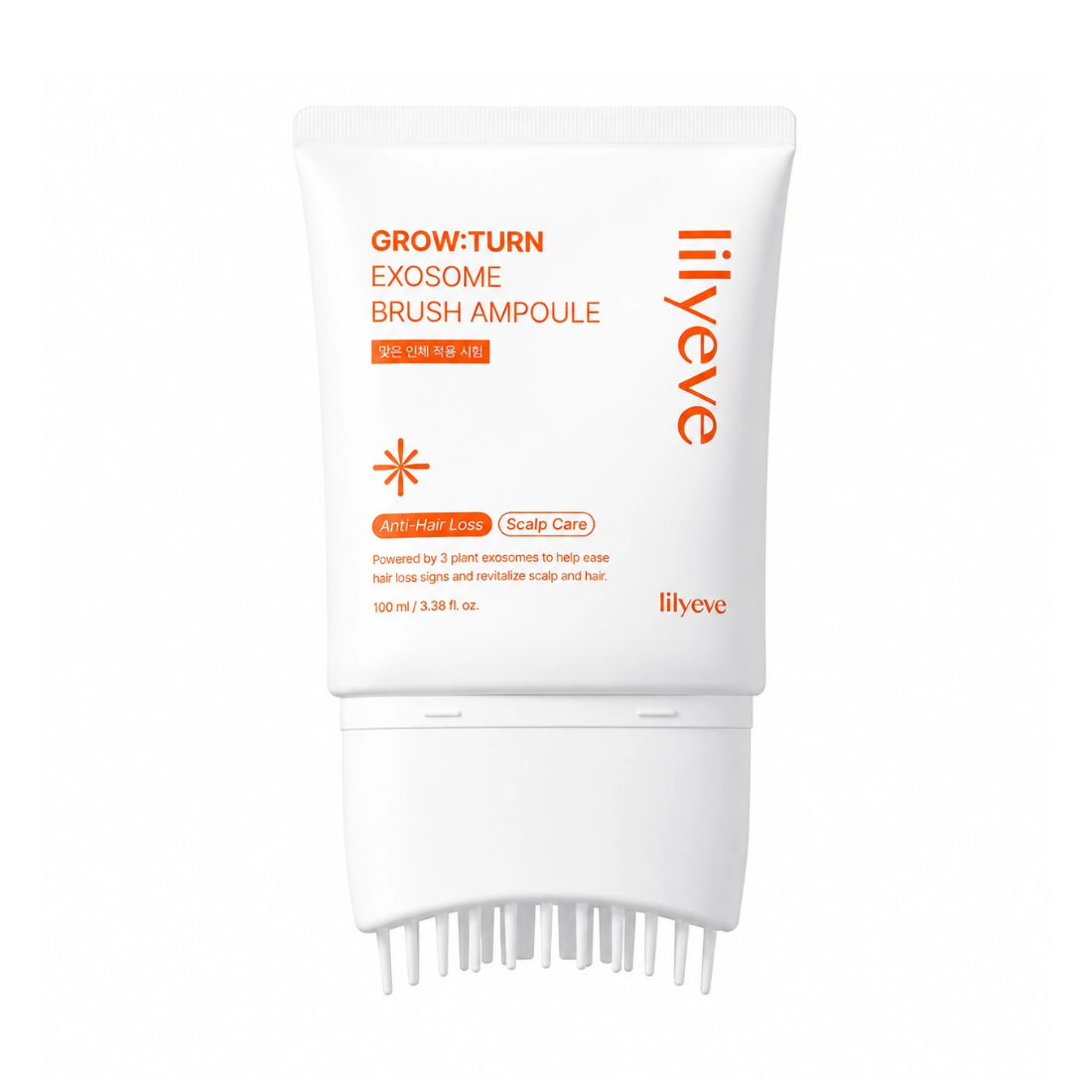 LILYEVE Grow:Turn Exosome Brush Ampoule plaukų ampulė