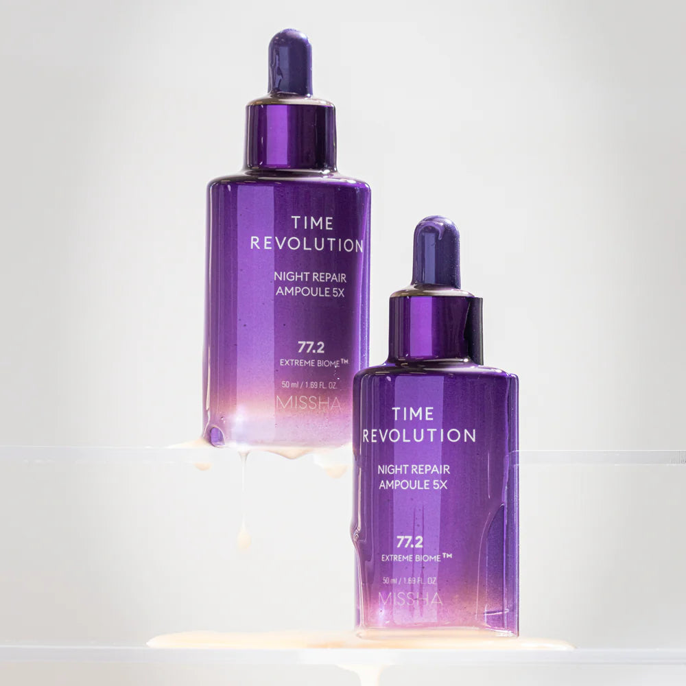 MISSHA Time Revolution Night Repair Ampoule 5X veido ampulė