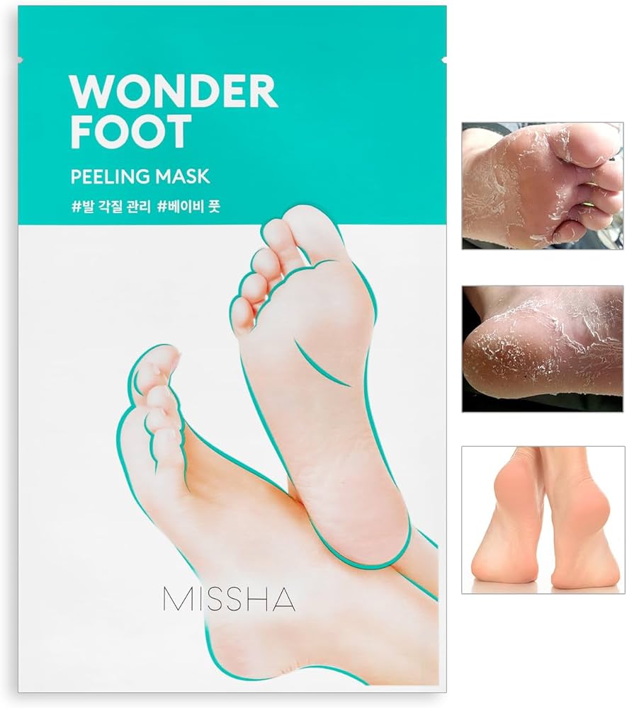 MISSHA Wonder šveičiamoji pėdų kaukė